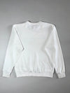 Champion Script Logo White Crewneck Sweatshirt (XL)