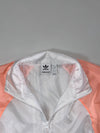 Adidas Originals White & Peach Colorblock Track Jacket (S)
