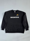 Honda | Racing Logo Crewneck Sweatshirt Black | (2XL)