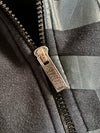 Stage Outerwear Black Blue Camo Sleeve Hoodie  (S)