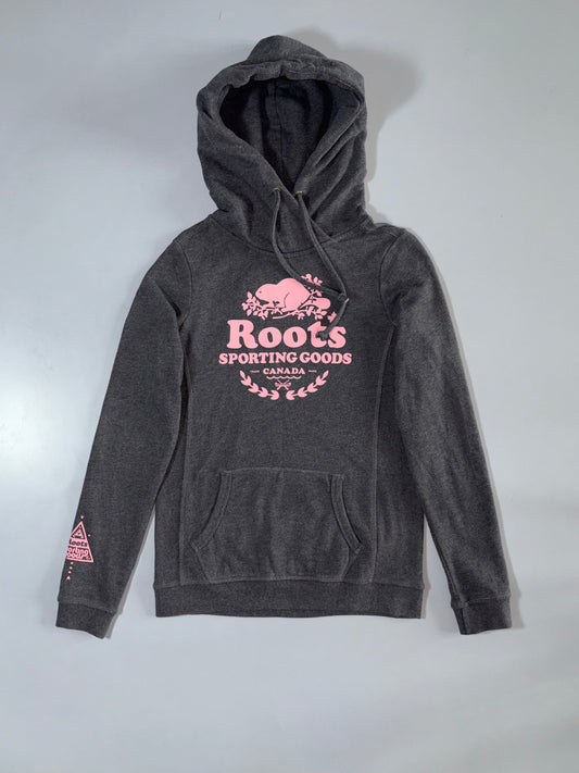 Roots | Sporting Goods Pullover Hoodie Grey | (XS)