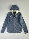 Quiksilver Chambray Hooded Jacket (S/M)