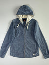 Quiksilver Chambray Hooded Jacket (S/M)