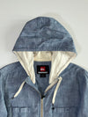 Quiksilver Chambray Hooded Jacket (S/M)
