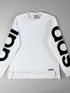 Adidas Big Logo White Crewneck Sweatshirt (S)