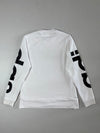 Adidas Big Logo White Crewneck Sweatshirt (S)