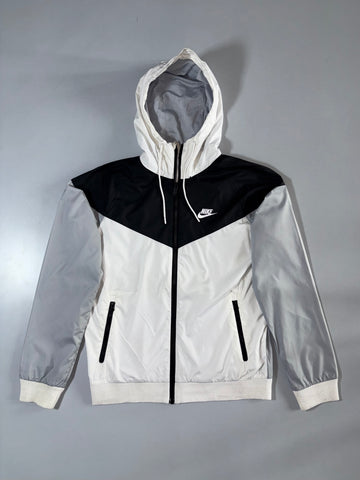 Nike | Windrunner Hooded Jacket White/Black | (M)