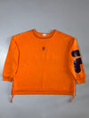 Fila | Cropped Side-Zip Sweatshirt Orange | (XL)