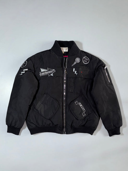 BYBS | Patch Bomber Jacket Black | (M)