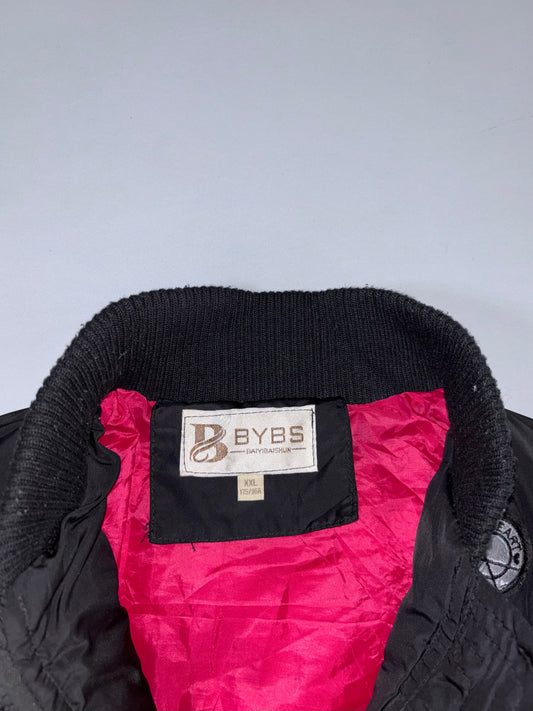 BYBS | Patch Bomber Jacket Black | (M)
