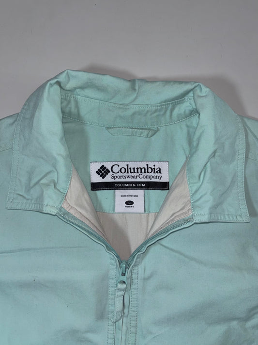 Columbia Sportswear Mint Green Zip-Up Jacket – Women’s (L)