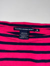 Ralph Lauren Sport Striped Boatneck Long Sleeve Pink Women’s (M)