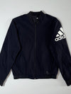Adidas Black Zip-Up Bomber Jacket (S)
