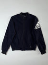 Adidas Black Zip-Up Bomber Jacket (S)