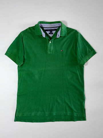 Tommy Hilfiger Green Classic Fit Polo Shirt (L)