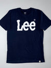 Lee Navy “Lee” Logo Graphic T-Shirt (M/L)