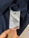 Lee Navy “Lee” Logo Graphic T-Shirt (M/L)