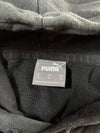 Puma Embroidered Logo Pullover Hoodie Black (M)