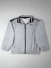 Reebok Grey Colorblock Full-Zip Track Jacket (XL/2XL)