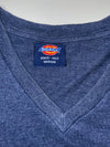 Dickies V-Neck Pocket T-Shirt – Heather Navy Blue (M)
