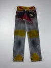 Custom Hand-Painted/Distressed Jeans (W:30) (L:44)