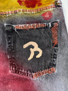 Custom Hand-Painted/Distressed Jeans (W:30) (L:44)