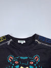 Kenzo | Black Tiger embroidered Crewneck | (XS)