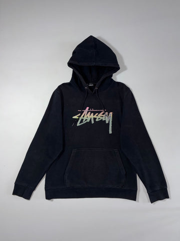 Stussy Stock Logo Hoodie – Black  (M)