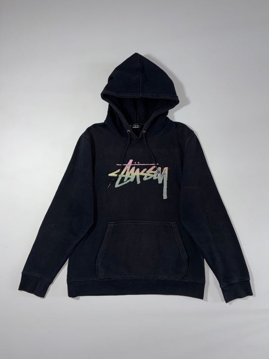 Stussy Stock Logo Hoodie – Black  (M)
