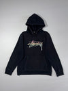 Stussy Stock Logo Hoodie – Black  (M)