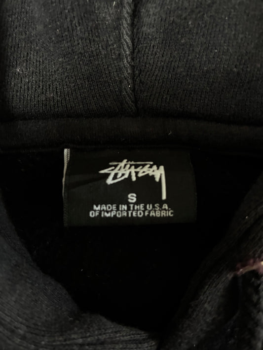 Stussy Stock Logo Hoodie – Black  (M)