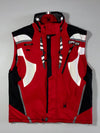 Spyder X-Static Insulated Ski/Softshell Vest – Red/Black (2XL)