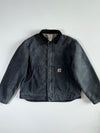 Vintage 2000s Carhartt J02 Faded Arctic Quilt-Lined Work Jacket (Corduroy Collar) (XL/2XL)