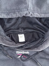 Reebok | Black Striped Sleeve Hoodie | (L)