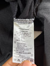 Reebok | Black Striped Sleeve Hoodie | (L)