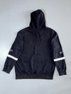 Reebok | Black Striped Sleeve Hoodie | (L)