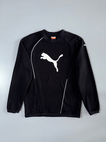 Puma | Black Crewneck Sweatshirt | (S)