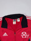 Adidas Larque Red & Black Track Jacket (M)