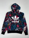 Adidas Originals Floral Print Trefoil Hoodie (S)
