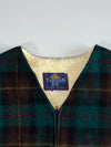 Thornton Bay Plaid (Furr inside) Sherpa-Lined Vest (M)