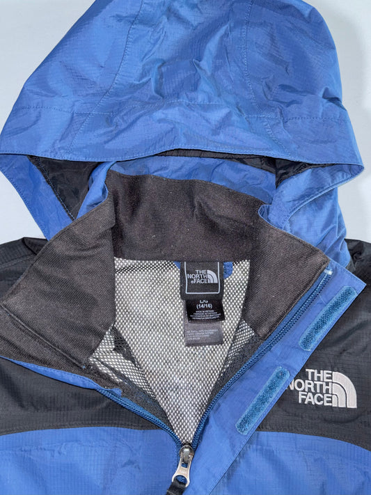 The North Face | Blue Black Rain Jacket | (S)