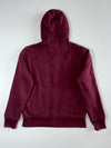 GAP Sherpa Lined Full-Zip Hoodie – Burgundy Maroon (M)