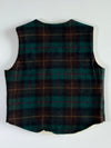 Thornton Bay Plaid (Furr inside) Sherpa-Lined Vest (M)