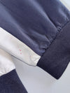 Fila | Navy White Red Colorblock Track Jacket | (M)