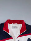Fila | Navy White Red Colorblock Track Jacket | (M)