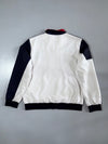 Fila | Navy White Red Colorblock Track Jacket | (M)