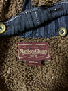 Marlboro Classics Sherpa-Lined Cardigan Jacket (S/M)