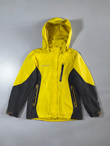 Columbia | Yellow Black Omni-Tech Ski Jacket | (S)