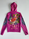 Vintage 2000s Christian Audigier Rhinestone Tattoo Zip Hoodie Women’s (XS/S)