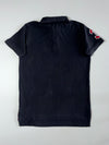 U.S. Polo Assn. Slim Fit Number Patch Polo Shirt – Black/Red  (M/L)